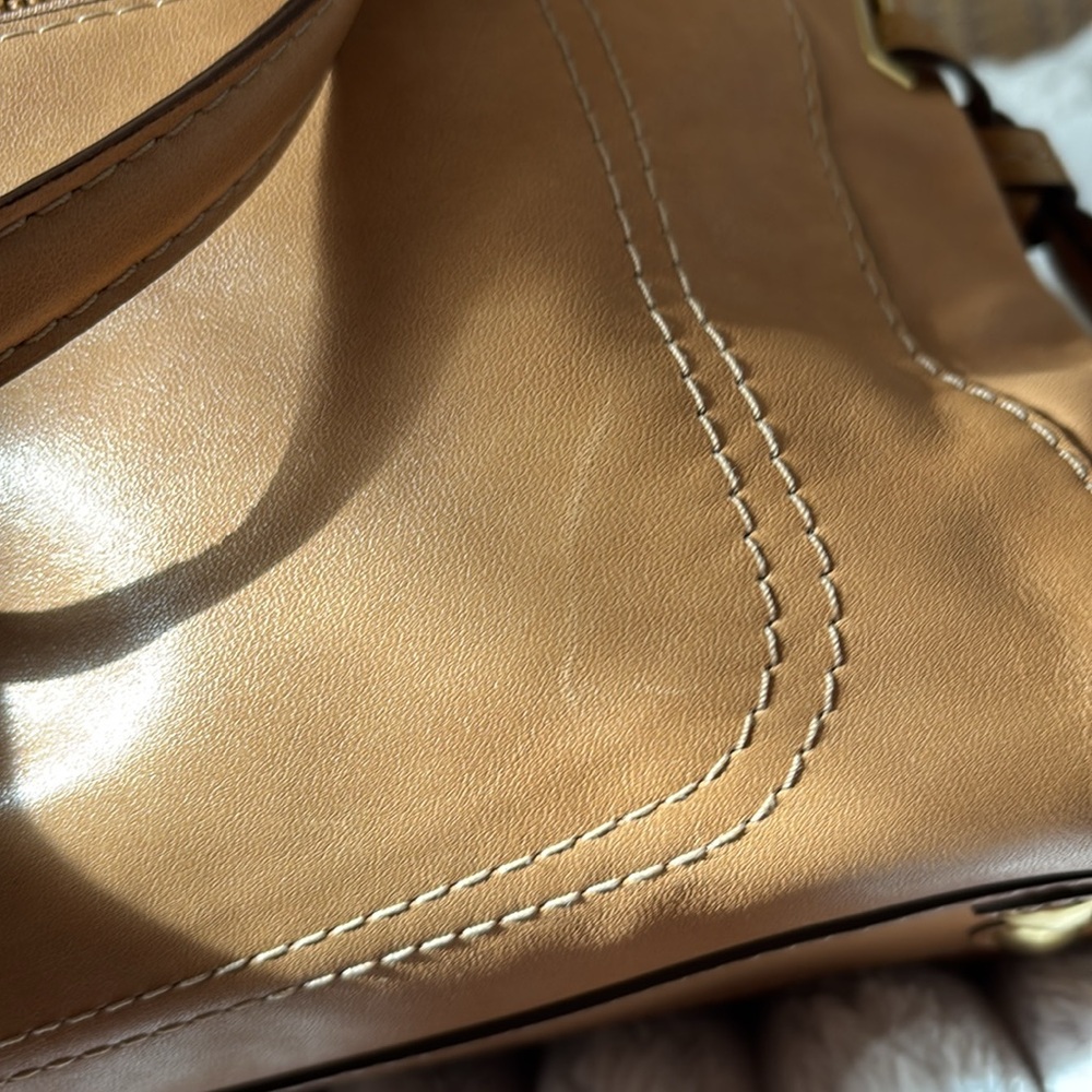 Coach Tan Leather Satchel 14522 - Picture 15 of 15